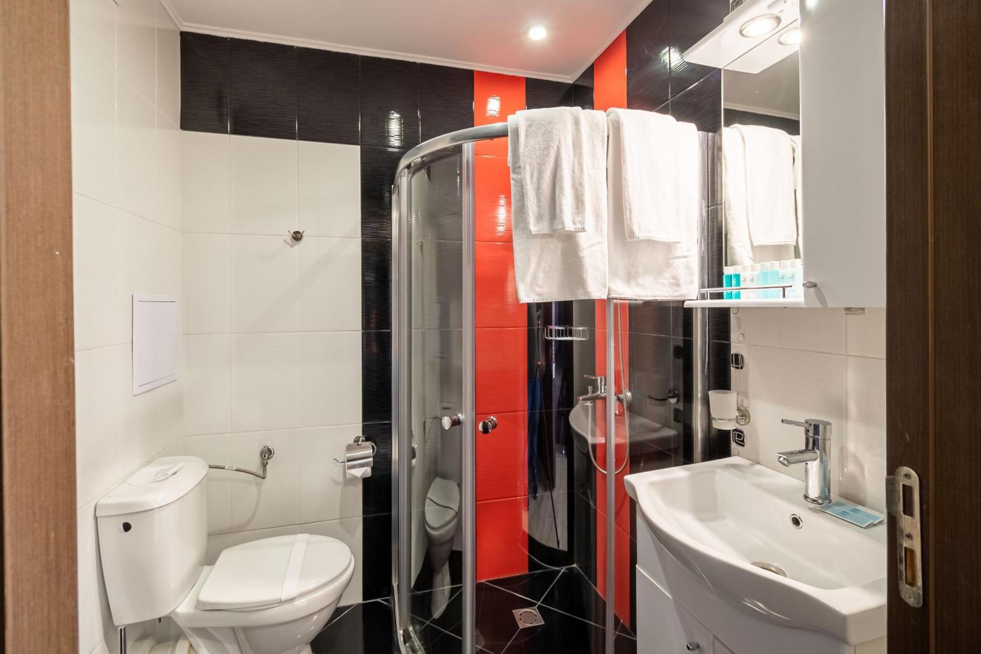 Apartament z 1 sypialnią i widokiem na miasto