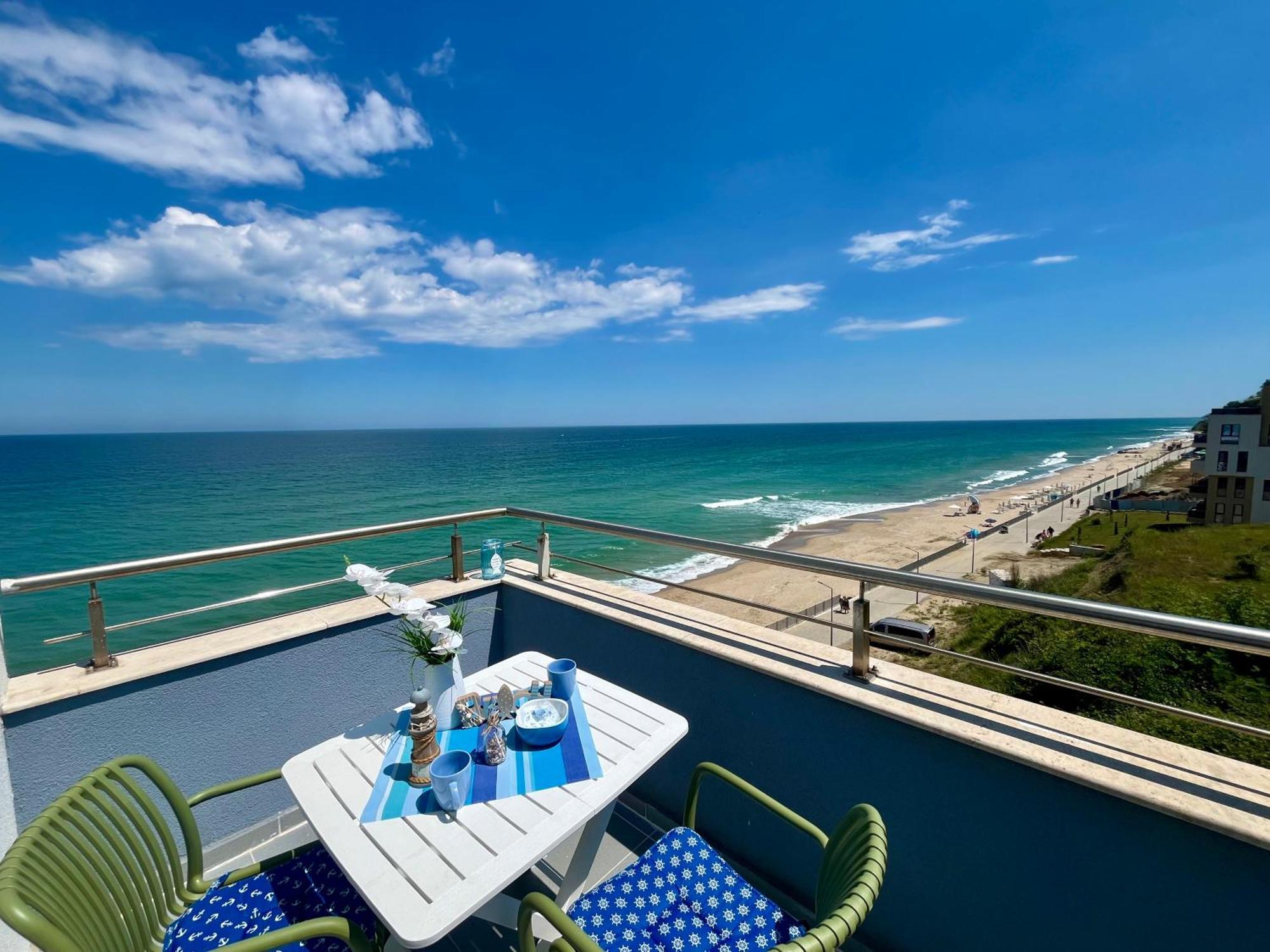 Apartment mit 1 Schlafzimmer und Meerblick