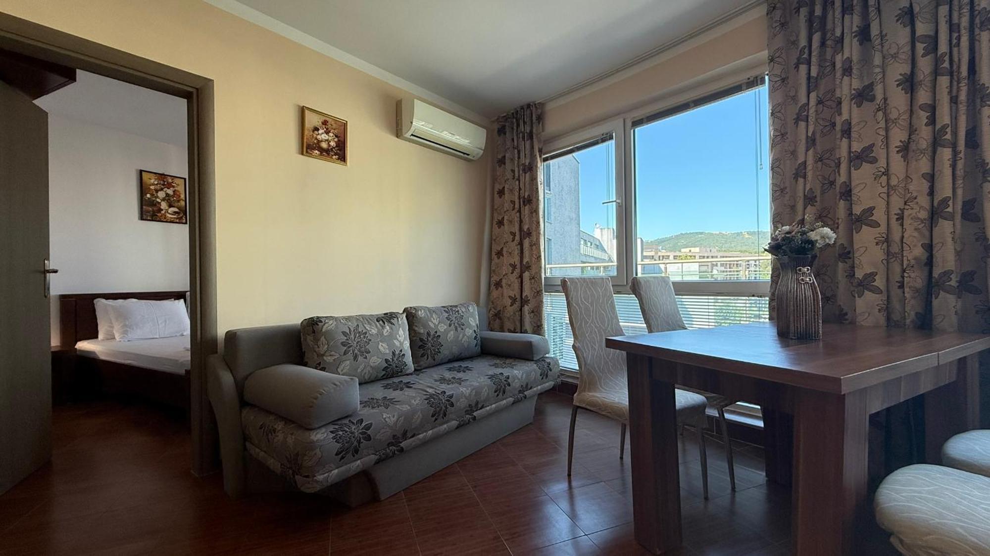 One-Bedroom Apartment Balcony