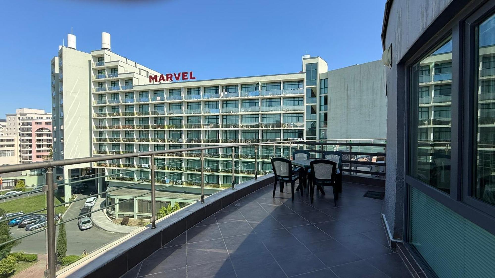 One-Bedroom Apartment Balcony