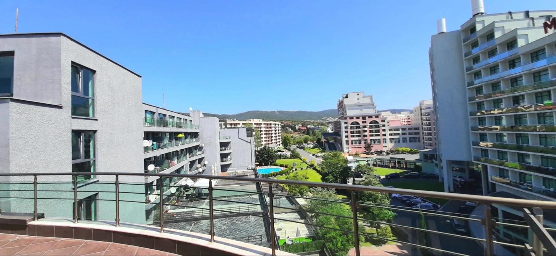 One-Bedroom Apartment Balcony