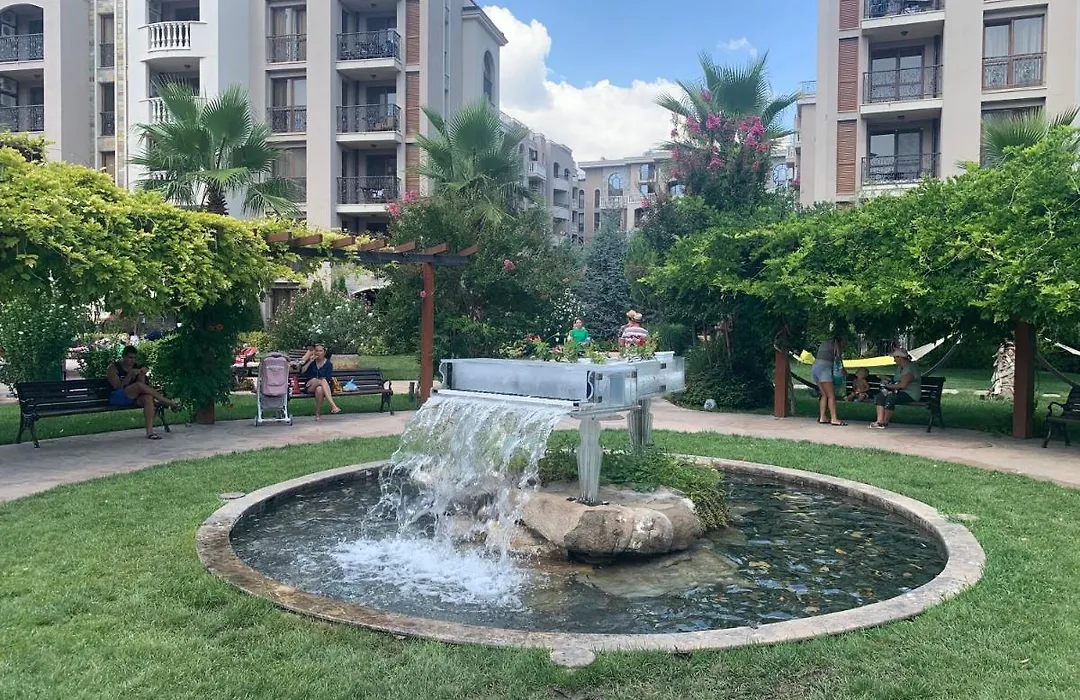 Luxury Orchid Apartment With A Garden In A Private Hotel Complex Cascadas Bulgaria-1