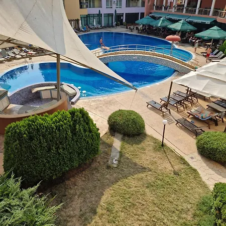 Pool View Studio, Pollo Resort, Sunny Beach-2