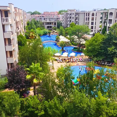 Attractive Family Apartment In Sunny Beach Cascadas Family Resort-2