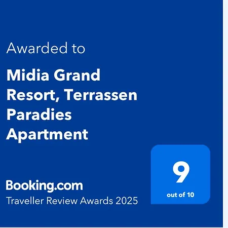 Midia Grand Resort, Terrassen Paradies Apartment-2