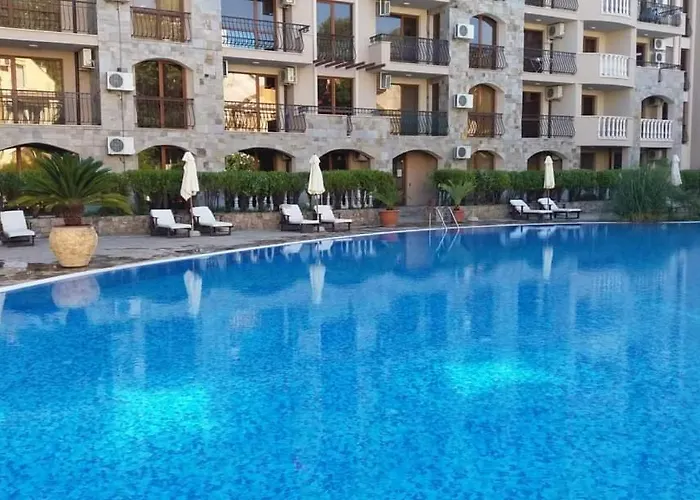Pet friendly Kalia, Zweizimmer, Zweibalkon, Top-Apartment Sunny Beach