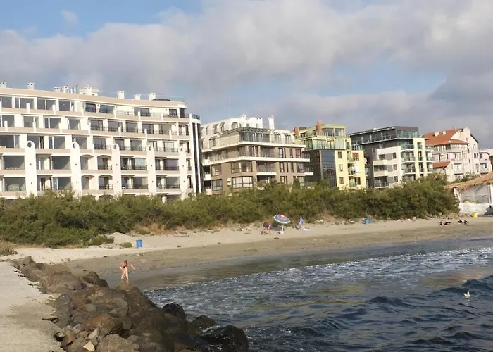 Golden Sea View Penthouse Apartment Pomorie